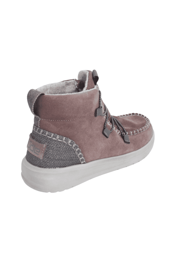 HEY DUDE ELOISE SUEDE Antique Rose