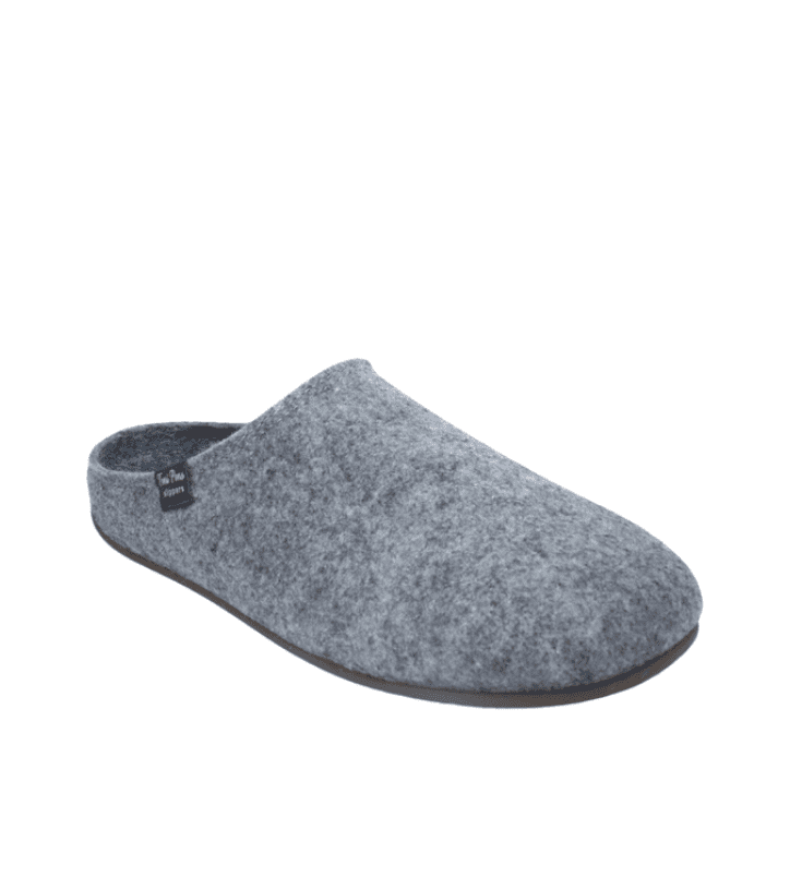 Toni Pons Neo Grigio – Pantofola uomo in materiale riciclato