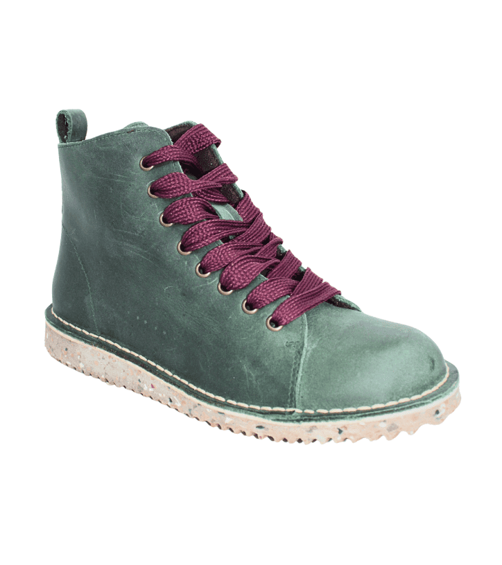 ATXA 22062 verde - Tronchetto unisex in vitello