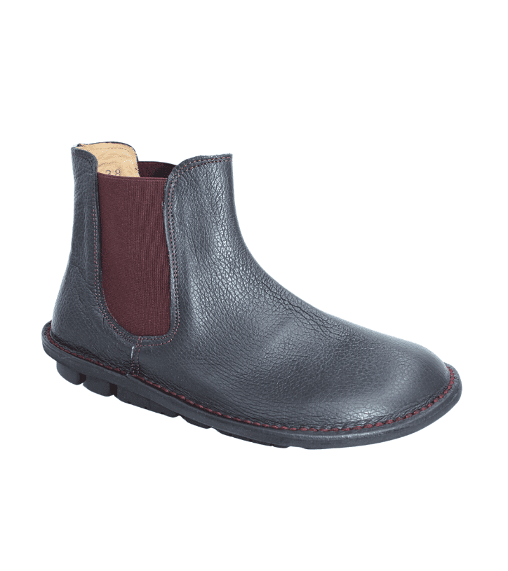 Beatles donna pelle nera Nuova GF 301