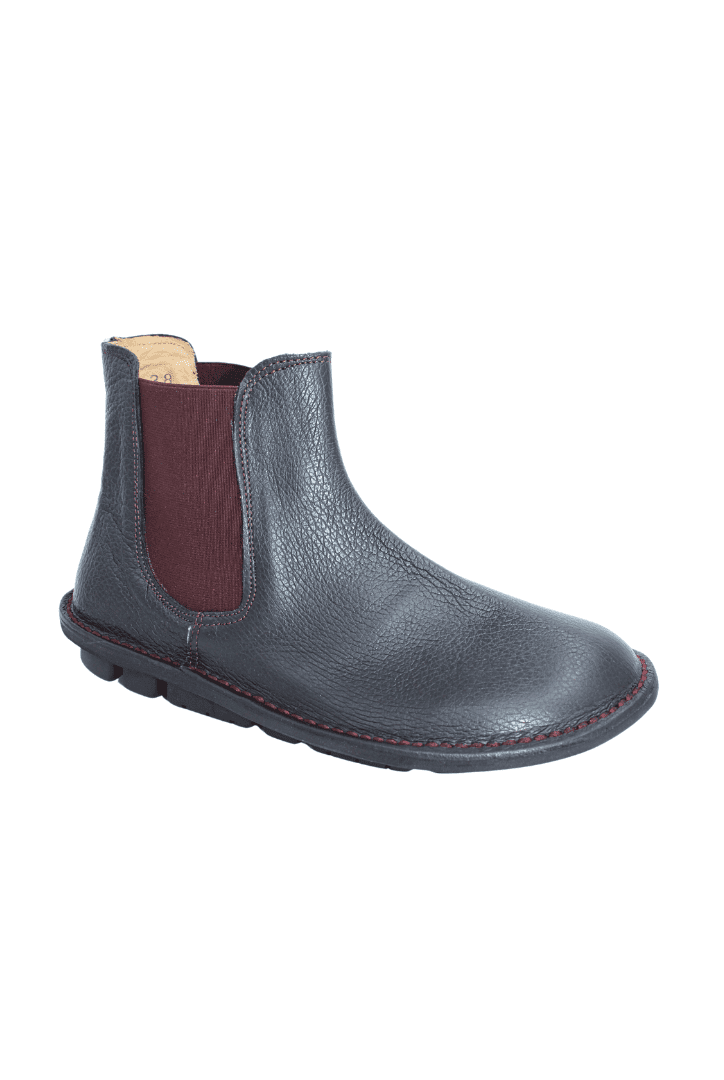 22 Beatles donna pelle nera Nuova GF 301