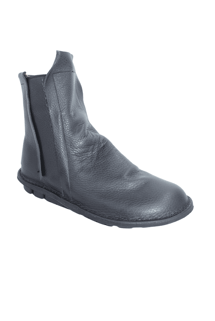 25 Tronchetto donna pelle nera Nuova GF 18
