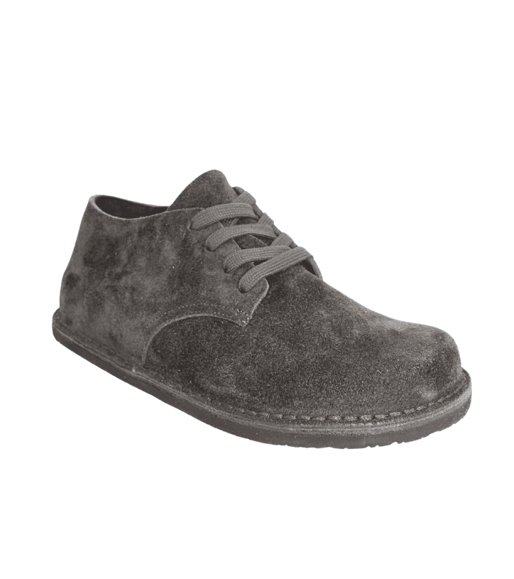 Bioline Curtis Cioccolato – Scarpa unisex semi-barefoot in camoscio