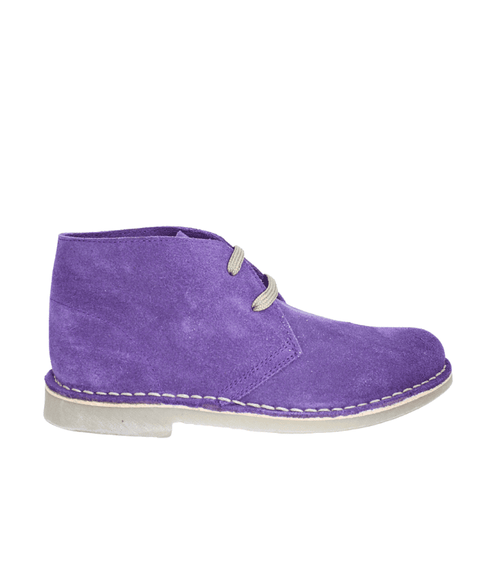MOVIDA DESERT BOOT Malva Camoscio suola chiara