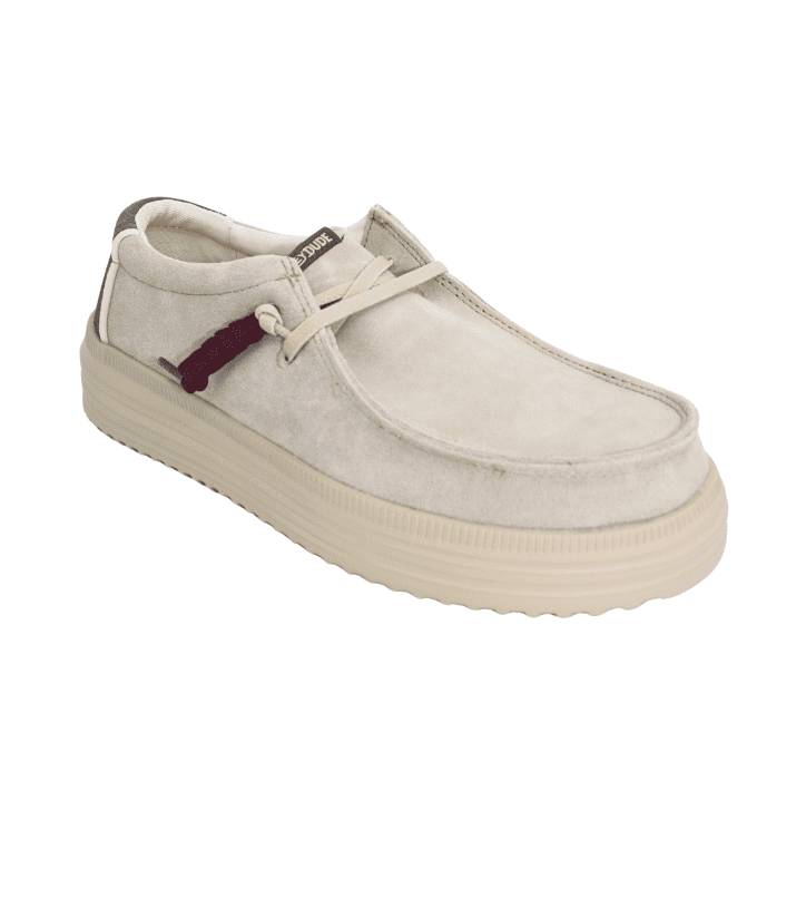 HEY DUDE Rev Suede Sesame