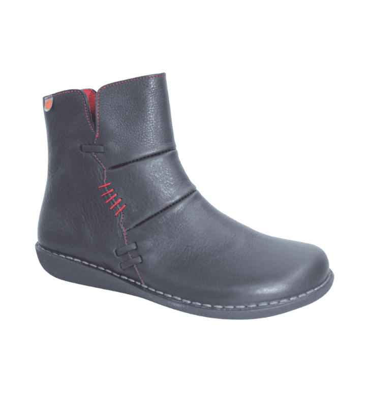 Jungla 8296 nero – Tronchetto donna in pelle