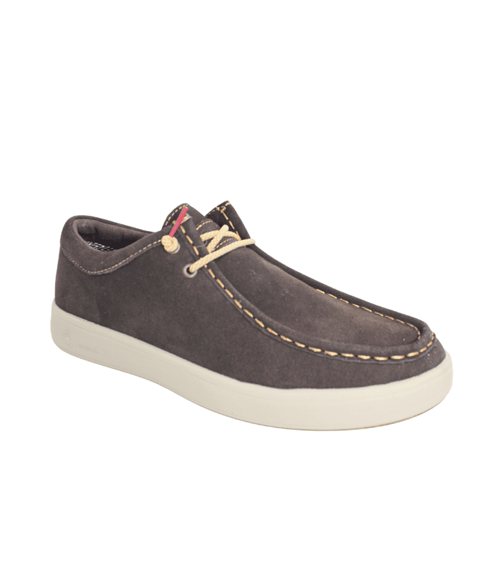 Natural World 8454 – Mocassino uomo camoscio marrone